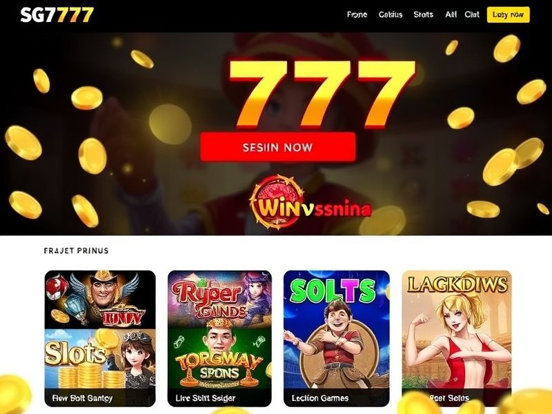 Welcome to sg777Win, the premier online gambling platform. Experience premium casino games, live dealer action, and exclusive promotions for real money wins.